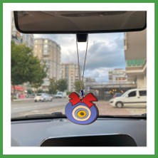 Soi Home Nazar Boncuklu Silikon Dikiz Ayna Süsü Soı