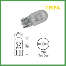 Soi Home Trifa T20 Dipsiz Park Ampulü Tek Duy 1 Adet Sarı Soı
