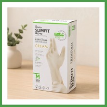 Soi Home Slimfit Pudrasız Muayene Eldiven M Krem 100'LÜ Soı