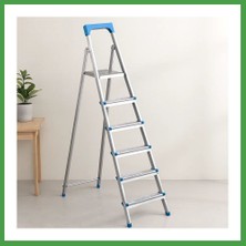 Soi Home 5+1 Basamaklı Metal Merdiven 125 cm - 120 kg Kapasiteli Soı