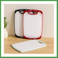 Soi Home Kesim Panosu 31X20 cm - Plastik, Kaymaz Silikon Kenarlı, 10 mm Soı