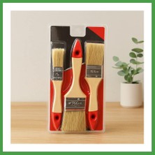 Soi Home 3'lü Ahşap Saplı Boya Fırça Seti 25/38/51 mm Soı