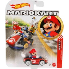 Hot Wheels Mario Kart Karakter Araçlar GBG25 GRN17 Mario-Wild Wing
