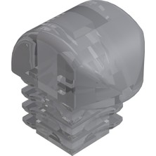 CATEKSSS 25X25 Kademeli Iç Konferans Pvc Şeffaf - 55’li Paket