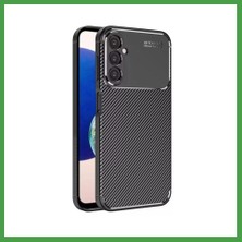 Soi Home Samsung Galaxy A05S Uyumlu Kılıf Auto Focus Karbon Kapak - Siyah Soı