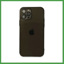 Soi Home iPhone 12 Pro Max Uyumlu Kılıf Fly Lens Silikon - Siyah Soı