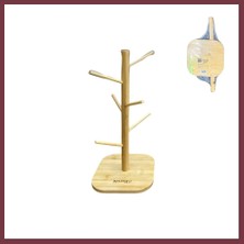 Storeşahin Kare Bambu Fincan Askısı SHN0720