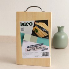 Herşey Trend Bambu Kesim Tahtası 18X28X1.7 cm - Metal Kulplu