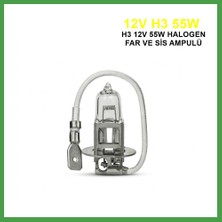 Soi Home Trifa H3 Halojen Far Ampülü 12V 55WATT Sarı Soı