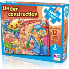 Ks Games Under Construction 12 Jumbo Baby Puzzle