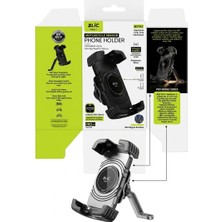 Blic BST42 Pro+ Motosiklet Telefon Tutucu Titreşim Engelleme Modüllü [anti Shock] Aynaya Bağlantılı
