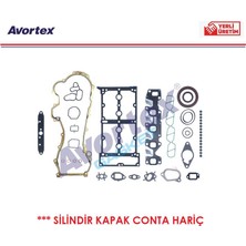 Avortex Takım Conta Palio Punto 2-3 Siena Doblo 1 Linea Fiorino 500C Evo Corsa C D Combo C Bipper Nemo 1,3d Euro 4