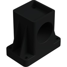 CATEKSSS 32 Lik Masa Bağlantı Aparatı 68 mm Siyah - 54’lü Paket