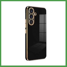Soi Home Samsung Galaxy A24 4g Uyumlu Kılıf Volet Silikon - Siyah Soı