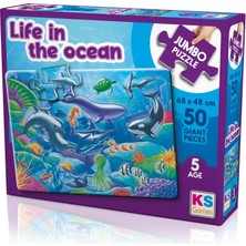Ks Games Life In The Ocean 50 Jumbo Baby Puzzle