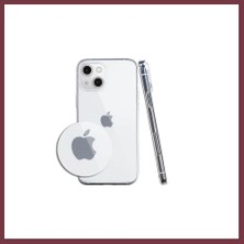Storeşahin iPhone 13 Mini Uyumlu Kılıf Lüx Şeffaf Silikon SHN0720