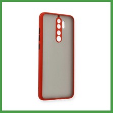 Soi Home Redmi Note 8 Pro Uyumlu Kılıf Montreal Silikon Kapak - Kırmızı Soı