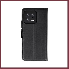 Storeşahin Mi 13 Trend S Plus Kapaklı Kılıf - Siyah SHN0720