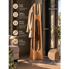 🌿 Woodera | Modern Ahşap Askılık