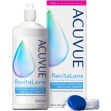 6 Adet Acuvue Lens Solüsyonu 360ML + 6 Adet Lens Saklama Kabı