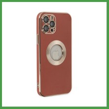 Soi Home iPhone 12 Pro Uyumlu Kılıf Store Silikon - Kırmızı Soı