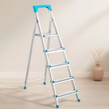 Herşey Trend 4+1 Basamaklı Metal Merdiven 105 cm 120 kg