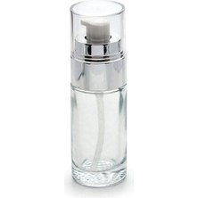 Dbyol Krem ve Losyon Şişesi 40 ml (5 Adet) (TEKRAR DOLDURULABİLİR) Şeffaf Gri Kapaklı  Boş Şişe