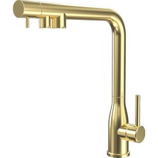 Asil Krom As 636 Gold Mutfak Bataryası