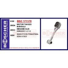 Bescher Motor Takozu Burgulu Megane Clio Kangoo 1.4 1.6