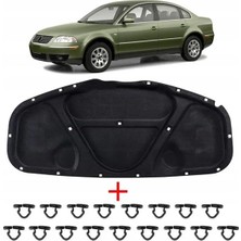 Gkl Motor Kaput Keçesi Klipsli 1.kalite - Passat 2001-2005