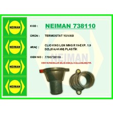 Bescher Termostat Yuvası Clio Kangoo Logan Mng R19-EXP. 1.9 Dzl K4J - K4M Plastik (2 Adet)