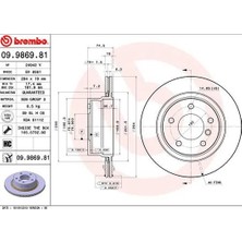 Brembo Fren Diski Arka Bmw E85 E86 (2 Adet)