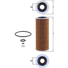 Mahle Yag Filtresi Bmw M47 E87 E46 E90 E91 E60 E61 E65 E83
