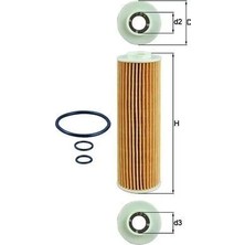 Mahle Yag Filtresi Mercedes M271 Evo W204 S204 C204 W212 S212 C207 R172