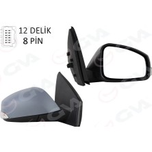GVA Elektrikli Isıtmalı Sinyalli Katlanır Sensörlü Astarlı Asferik Sol L Megane Fluence 2008