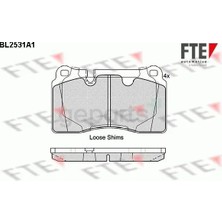 FTE Fren Balatası On Touareg - Audi Tt 2007 FDB1877 / GDB1912