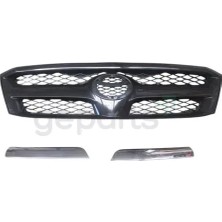 Meydan Ön Panjur Siyah (Nikelaj Çıtalı) (My) ; Toyota Hılux - Pick Up Vigo - 2005-2009