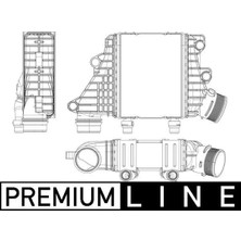 Mahle Turbosarj Radyatoru Land Rover Discovery Sport L550 Range Rover Evoque L538 L551 Lıne