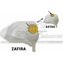 Topran Yedek Su Depo Kapağı Astra H / Corsa D / Vectra C 2002