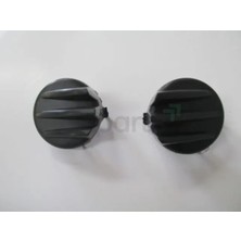 Meydan Sis Lamba Kapağı Siyah Sağ / Sol Set (2 Parça) (Italya) ; Citroen Jumpy - 2007-2012