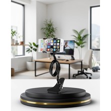 Masaüstü Telefon Tutucu + Mandallı Kavrama