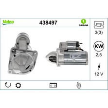 Valeo Mars Motoru 12V 2.5 Kw 9 Dis Fiat Ducato 2.3 3.0 Hdı Peugeot Boxer - Citroen Jumper 2.5-2.8-3.0 Hdı