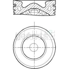 FEDERAL Piston+Segman Focus / Grandland x / 508 / 3008 18- 75MM Std /120 Ps / 130 Ps (4 Adet)