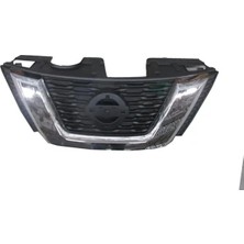 Meydan Ön Panjur Siyah Nikelaj Kaplamalı (Tw) ; Nissan x Trail - 2017-2021