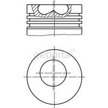 FEDERAL Piston+Segman Connect 2002 82.50 mm 90PS (4 Adet)