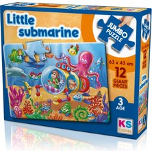Ks Games Little Submarine 12 Jumbo Baby Puzzle