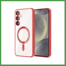 Soi Home Samsung Galaxy A36 Uyumlu Kross Magneticsafe Kapak - Kırmızı Soı