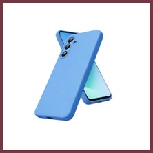 Storeşahin Samsung Galaxy A57 5g Nano Içi Kadife Silikon - Mavi SHN0720