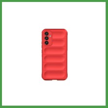 Soi Home Samsung Galaxy A16 5g Uyumlu Kılıf Optimum Silikon - Kırmızı Soı