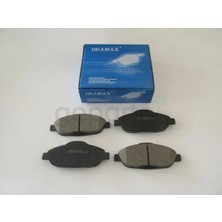 Meydan Ön Fren Balatası (Kablosuz)(Disk) (151X61,6X17) (Bramax) ; Peugeot 3008- 2009-2016